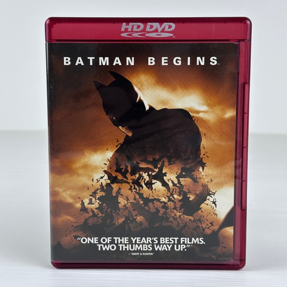 Batman Begins HD DVD 2006 Christopher Nolan‎ Christian Bale Warner Bros 80924